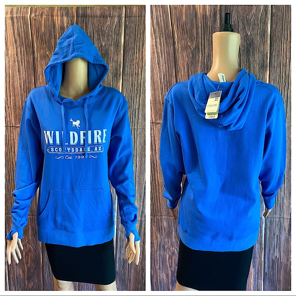 Ourat Sportswear NWT sz medium electric blue Wildfire Scottsdale Arizona